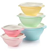Tupperware Heritage Collection 10 Piece Food Storage Container Set in Vintage Colors - Dishwasher...