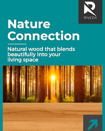 Nature connection natural wood that blends eautifully into your living space