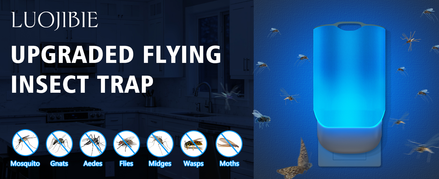 Flying Insect Trap for Indoors