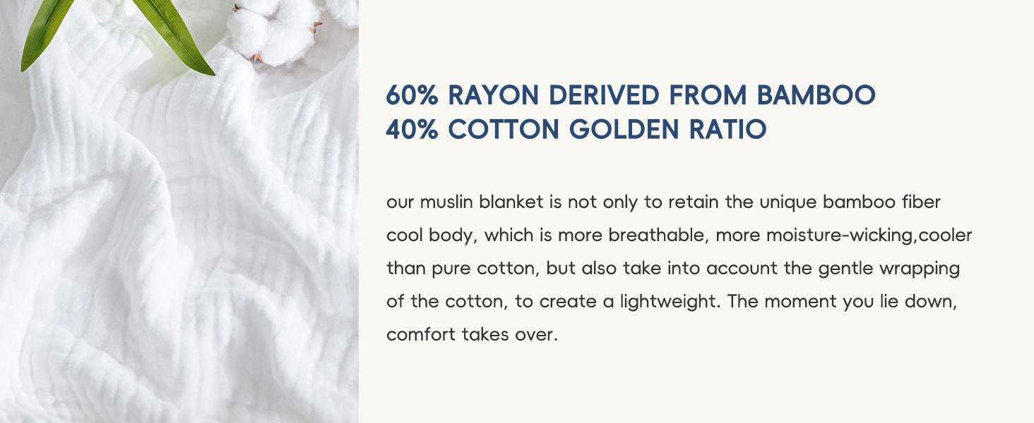 muslin blanket