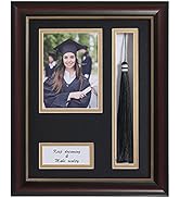 ELSKER&Home 8.5 x 11 Graduation Frame with Tassel Holder for 4x6 Photo| 8.5x11 Shadow Box Picture...