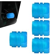 CouTunp Fluorescent Car Tire Valve Stem Caps, Cool Glow In The Dark Tire Valve Caps, Luminous Ill...