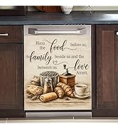 Dishwasher & Refrigerator Magnetic Sticker Cover Panel Decal - 23"x26" Waterproof Decorative Magn...