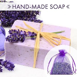 Dried Lavender Buds Sachets Flowers