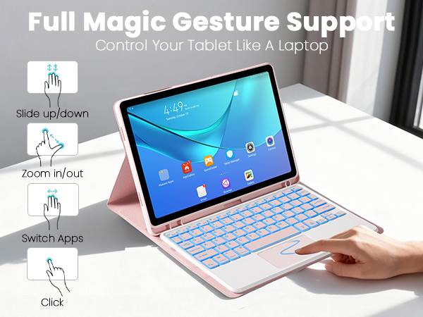 for samsung galaxy tablet a9+ case with keyboard and mouse samsung galaxy tab a9+ 11” keyboard
