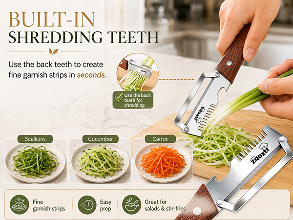 3-in-1 Multifunctional Vegetable Peeler