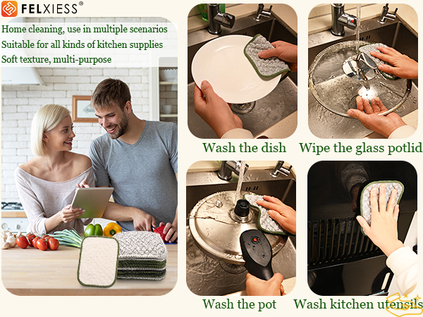 dishwashing rag