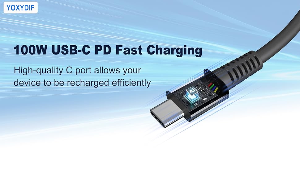 100W USB C Laptop Charger