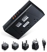 DOACE 220V to 110V Converter - 800W Voltage Converter US to Europe for Hair Straightener, Curler,...