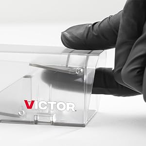 Victor Live Catch Mouse Trap is easy to use
