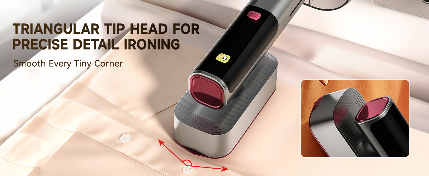 steamer & iron for clothes iron steamer large water tank travel steamer for clothes self-clean
