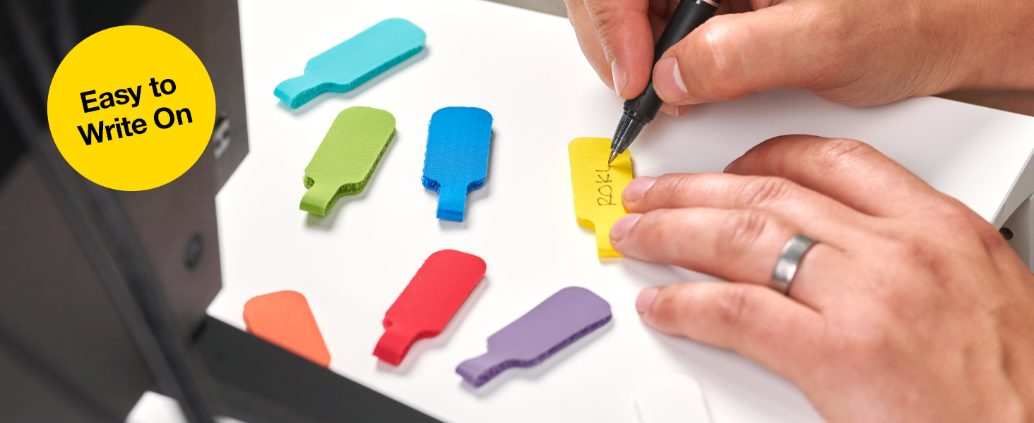 Easy to Write on Cable Labels
