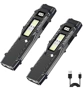 Ciwuzxs EDC Tactical Flashlight DT007, Compact 7 Mode Pocket LED Flashlight - 1500LM, USB-C Recha...