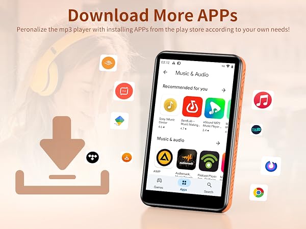 mp3 player with bluetooth