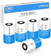 XUNIUZERO CR2 3V Lithium Batteries (4-Pack) CR2 3 Volt 1000mAh High Power Battery Long-Lasting fo...