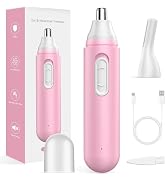 IFANZETECH Nose Hair Trimmer for Women Rechargeable: 2024 Painless Rechargeable Nose Hair Trimmer...