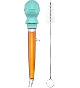 U-Taste 1.5oz Angled Turkey Baster - 228.2? Heat Resistant Food Grade Tritan and Silicone Large O...