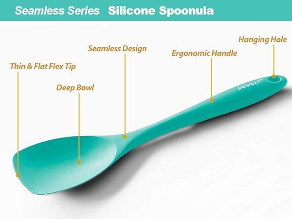 seamless teal spatula