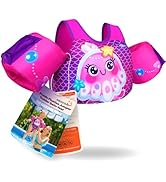 AEOCOO Puddle Float Jumper 20-30-50-60-70 Pounds, Toddler Swim Vest for 1-3-5-6-9 Years Old, Pool...