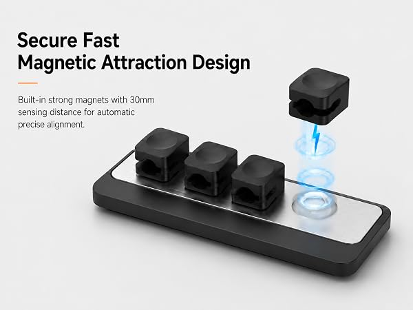 magnetic cable management