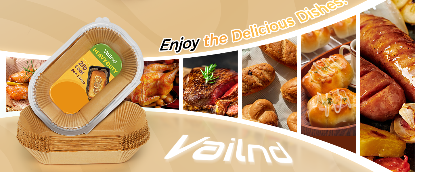 vailnd bread pan liners