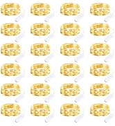 Brightown 24 Pack Fairy Lights Battery Operated String Lights - 7 ft 20 LED Mini String Lights Wa...