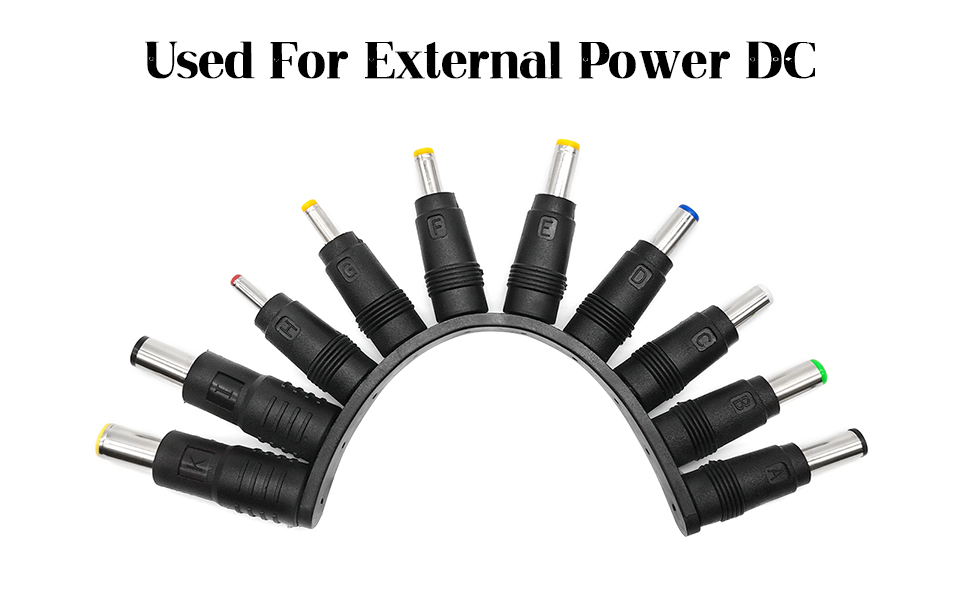 10pcs DC laptop jack adapters
