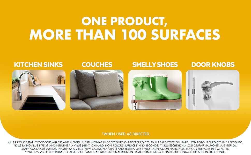 One product more than 100 surfaces