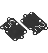 2Pcs Black Carburetor Diaphragm Replaces for Briggs and Stratton 272538 for 3-5 HP Horizontal Pul...