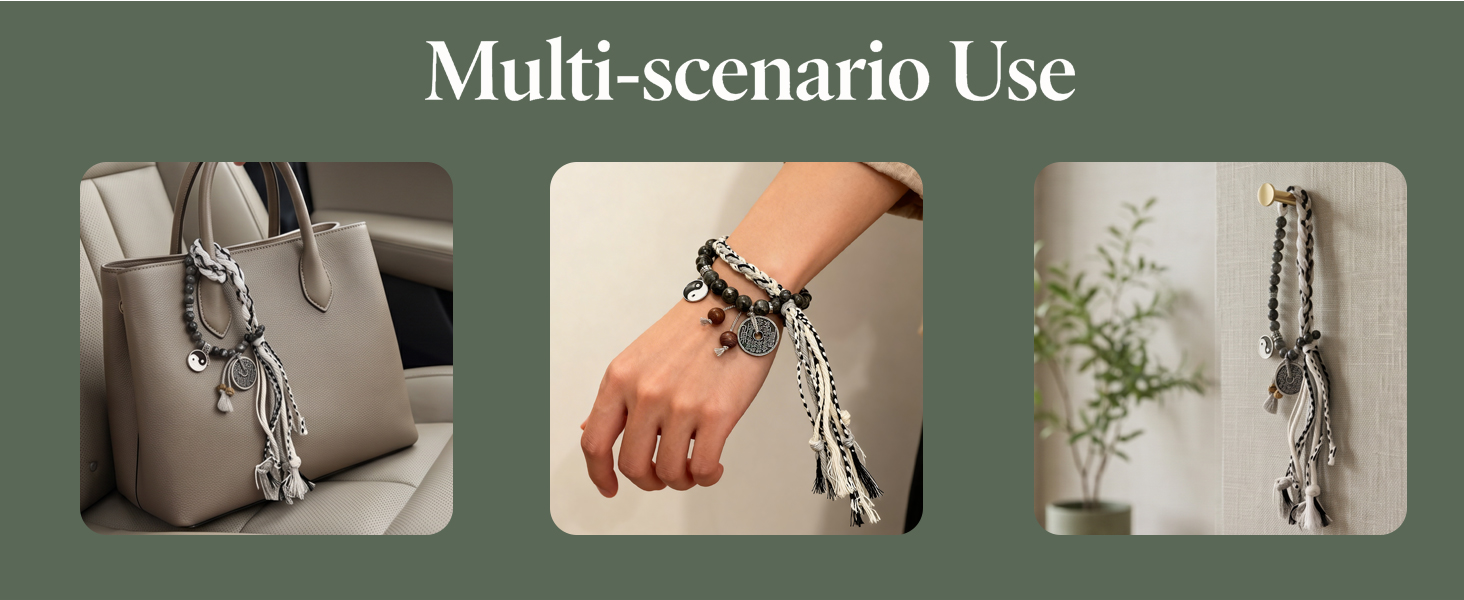 Traditional Taoist Bracelet with sacred symbolic meaning.