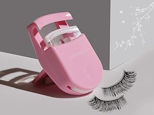 Curls Natural and False Lashes