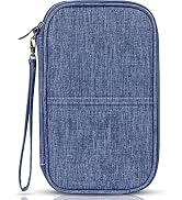 TOPBAG Rfid Passport Holder Family, Zippered Passport Holder Wallet Waterproof Bag, Travel Docume...
