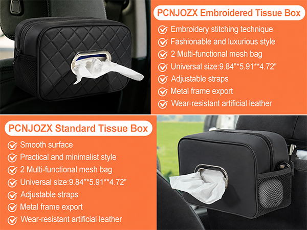 car tissue holder