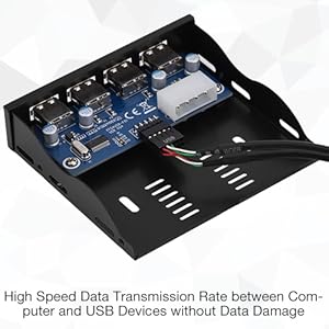 4-Port Front Panel USB Hub