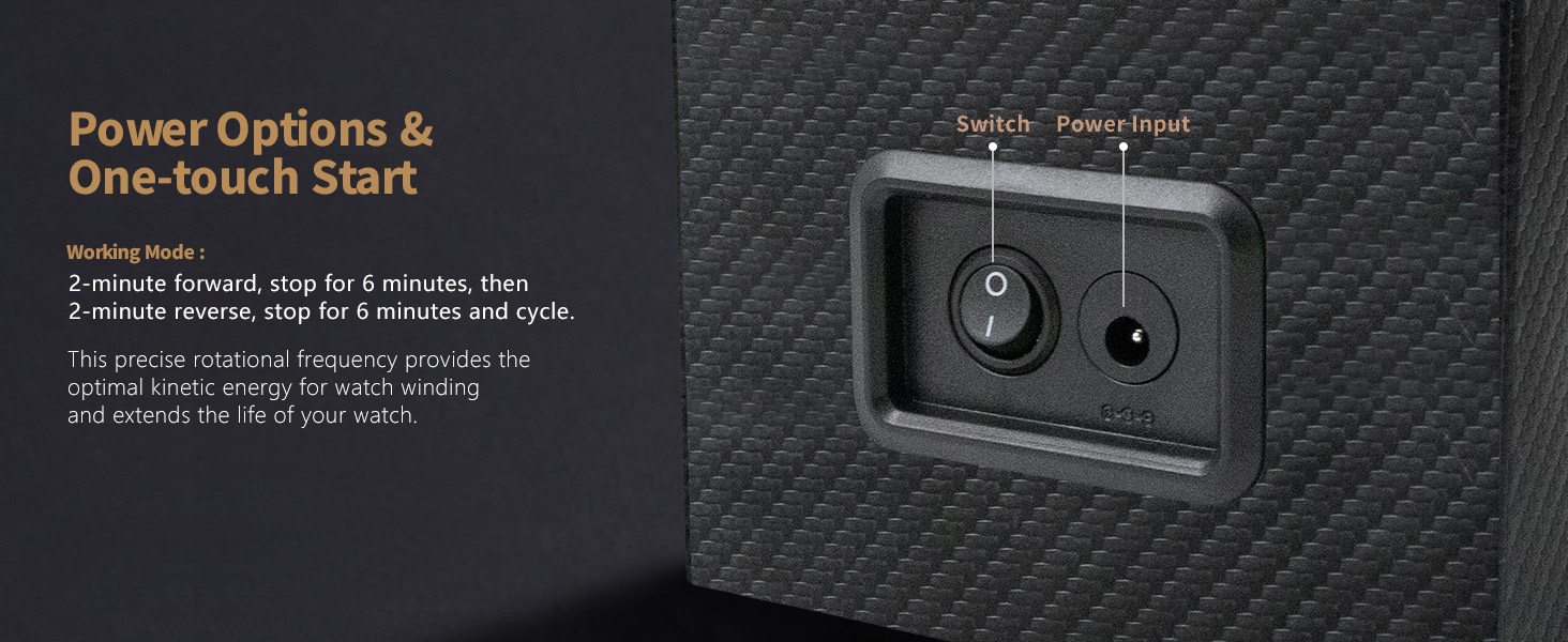 automatic watch winder box