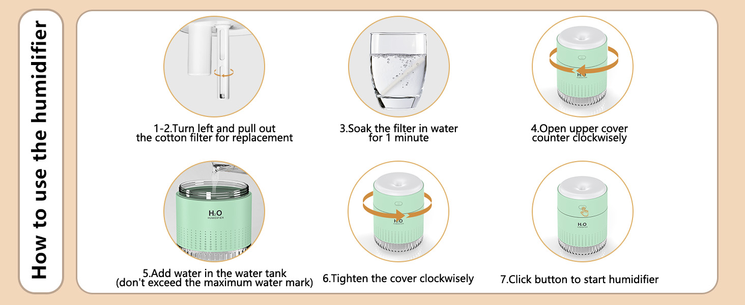 portable humidifier