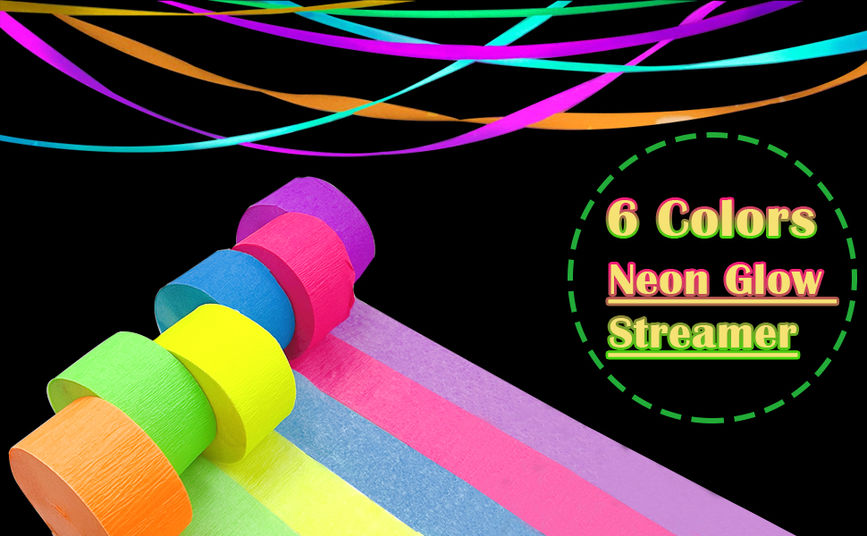 Neon Paper Streamers1