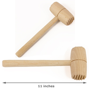 tenderizing mallet size