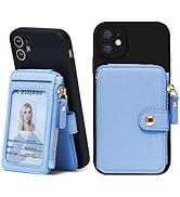 M-Plateau RFID Blocking Phone Wallet Stick on Leather, Card Holder for Phone case Stick on Attach...