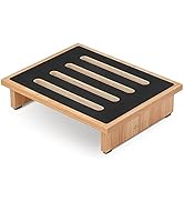 StrongTek Wooden Step Stool, Multi-Purpose Short Foot Stool, Ideal as Bathroom Step, Bedside Step...