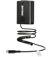 Batmax USB-C NP-FW50 NP FW50 Dummy Battery Compatible with Sony ZV-E10, Alpha A6500 A6400 A6300 A...