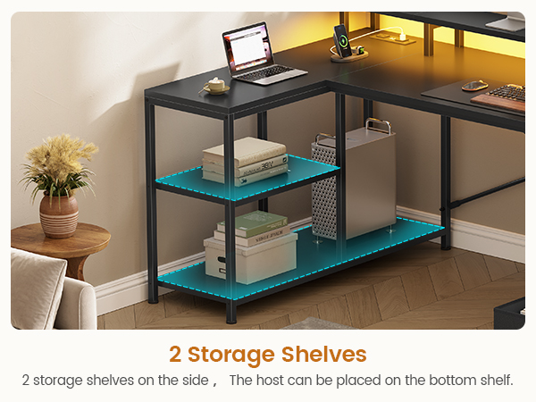 l shaped desk