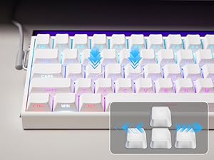 Wired Magnetic Gaming Keyboard