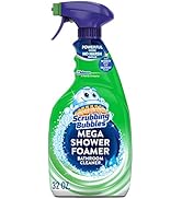 Scrubbing Bubbles Mega Bathroom and Shower Cleaner Spray, Foaming Action Removes Limescale and So...