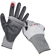 HPHST Cut Resistant Gloves Level A6 Cut Proof Work Gloves Smart Touch