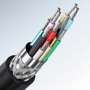 Shielded USB Extension Cable, Stable Connection & Anti-interference for Smooth Data Transfer