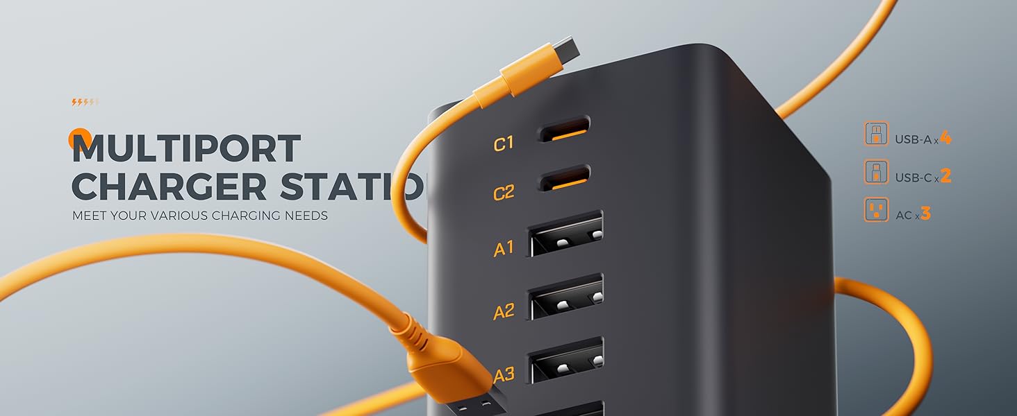 Multiport USB C Charger