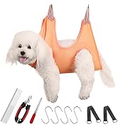 Guzekier Dog Grooming Hammock Harness for Dogs, Dog Sling for Grooming, Dog Hammock for Nail Trim...