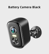 2K Security Cameras Wireless Outdoor, 2 Pack Battery Powered WiFi Cameras for Home Security with ...