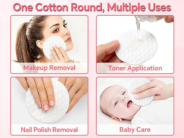 One Cotton Round, Multiple Uses